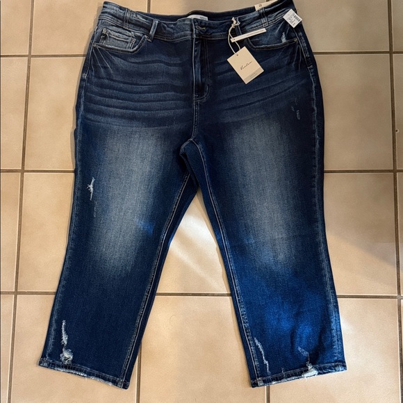 KanCan Denim - KanCan Dark Blue Ankle Jeans